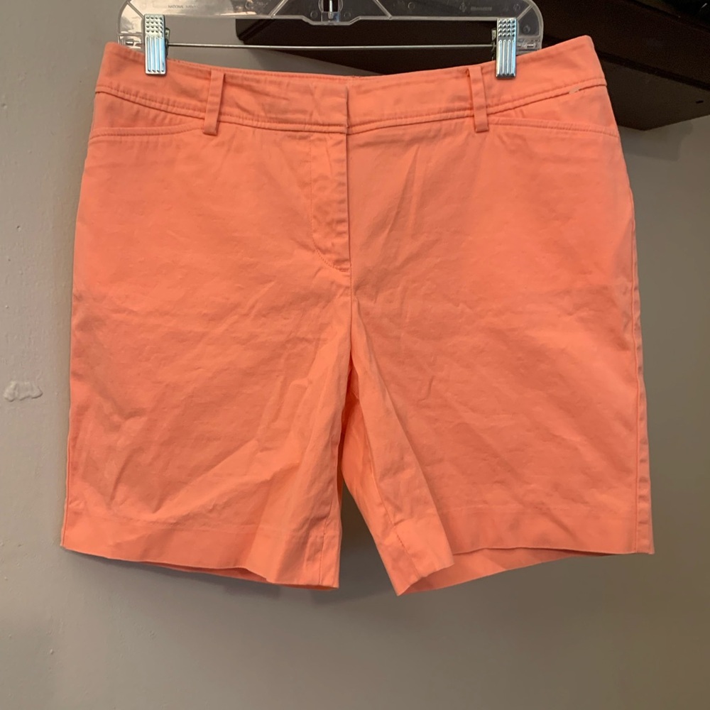 Talbots Coral Pink Cotton Shorts